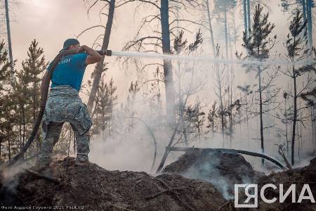 В Якутии потушено более 420 га горевшей тайги