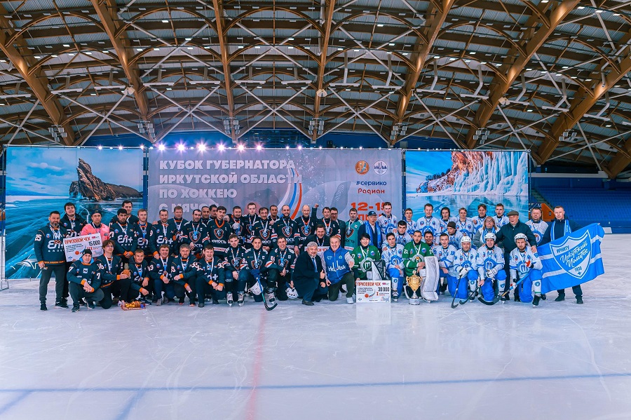 Кубок губернатора Приангарья по хоккею с мячом у команды «Иркутский политех»