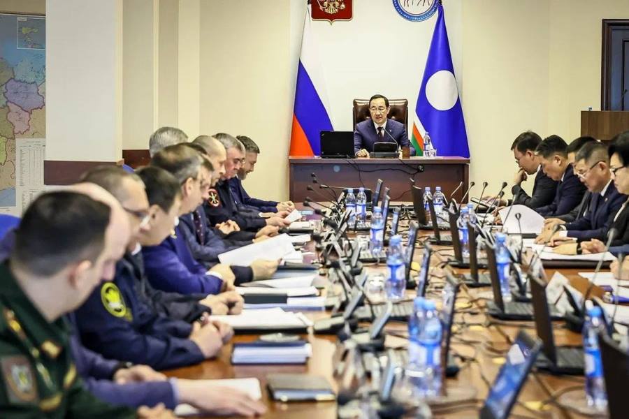 Глава Якутии провел заседание Координационного совещания по обеспечению правопорядка в республике
