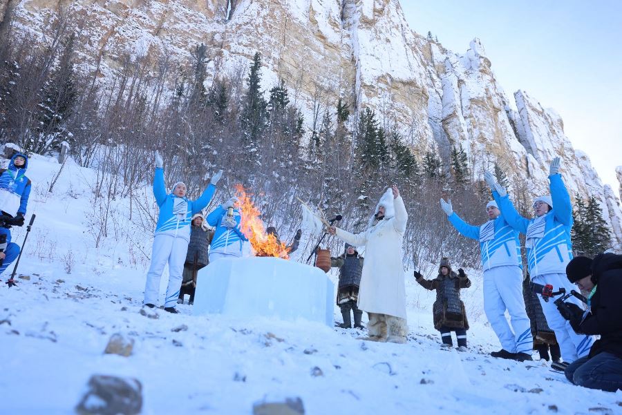 В Якутии зажжен огонь VIII летних Международных спортивных игр «Дети Азии»